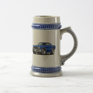 Caneca De Cerveja Carro 1966 do azul de Chevelle