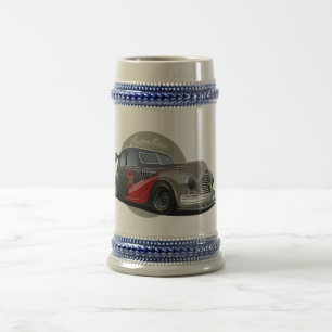 Caneca De Cerveja Carro de retrato personalizado de ficção científic