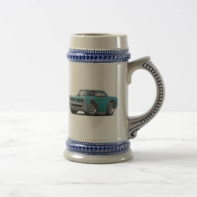 Caneca De Cerveja Carro de turquesa de 1965 GTO (Direita)