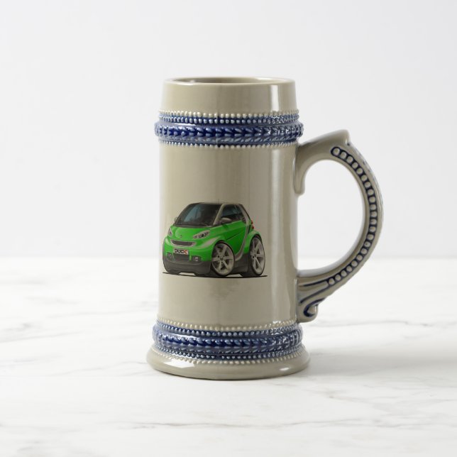 Caneca De Cerveja Carro verde esperto (Direita)