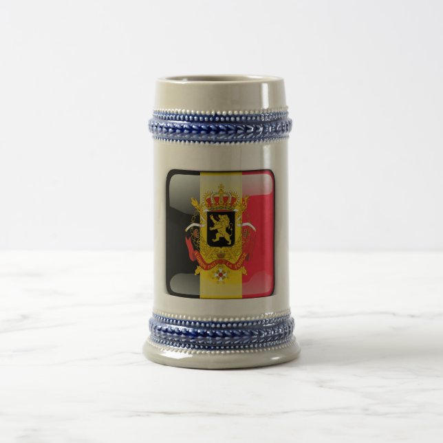 Caneca De Cerveja Casaco de armas belga (Centro)