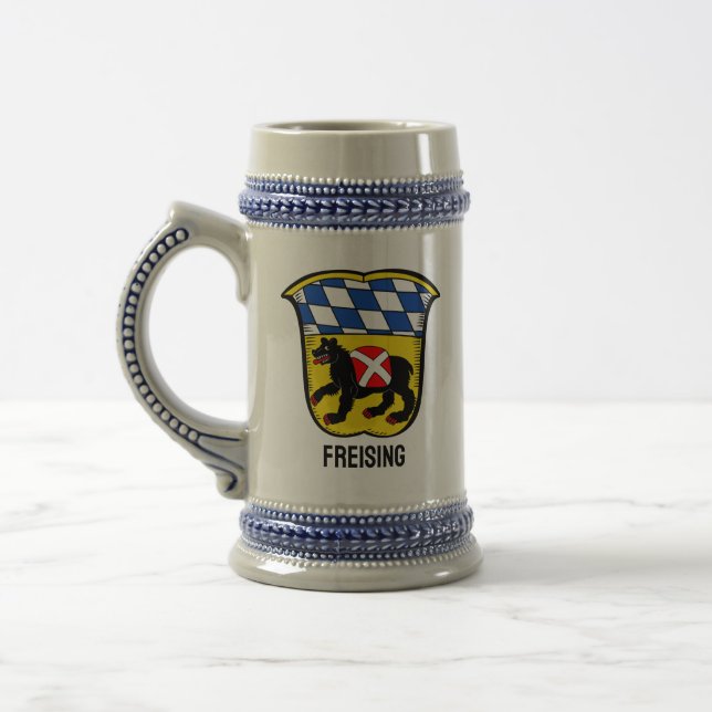 Caneca De Cerveja Casaco de Armas de Freising, Alemanha (Esquerda)