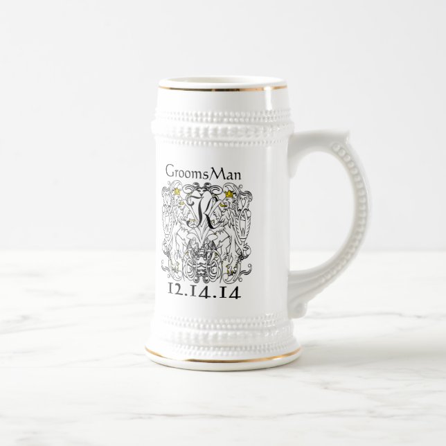 Caneca De Cerveja Casamento Renascença Leão Rampante (Direita)