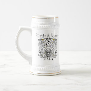 Caneca De Cerveja Casamento Renascença Leão Rampante