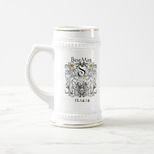Caneca De Cerveja Casamento Renascença Leão Rampante