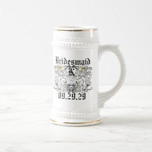 Caneca De Cerveja Casamento Renascentista Lion Rampant