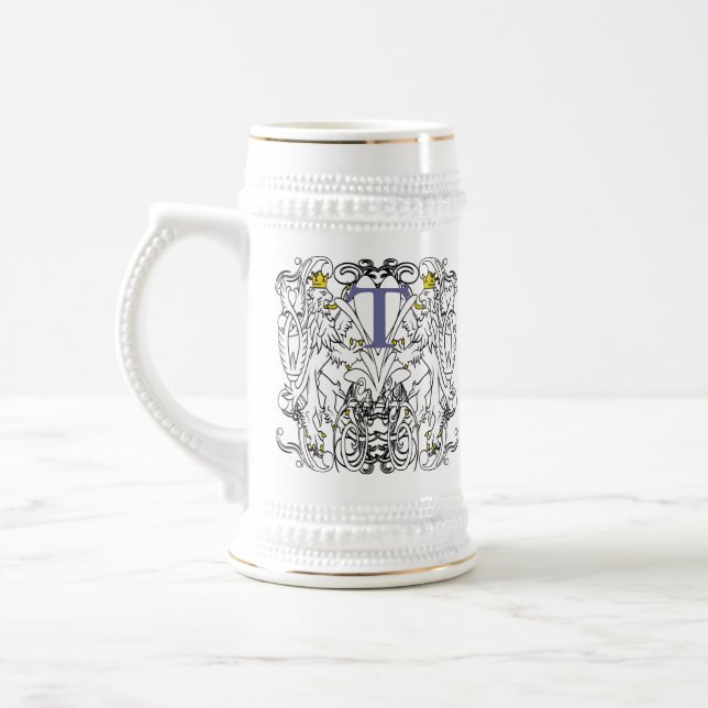 Caneca De Cerveja Casamento Renascentista Lion Rampant (Esquerda)