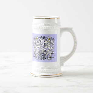 Caneca De Cerveja Casamento Renascentista Lion Rampant