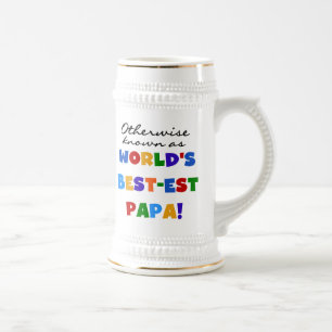 Caneca De Cerveja Caso contrário, Camisetas e presentes do melhor pa