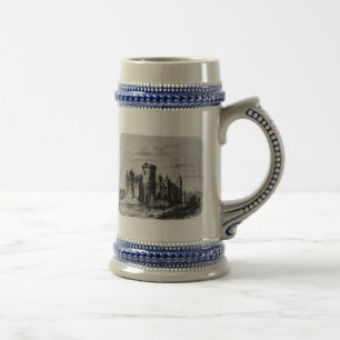 Caneca De Cerveja Castelo Medieval