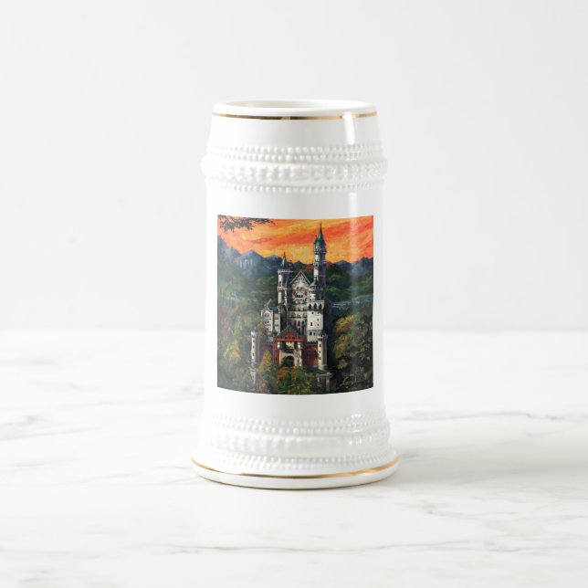 Caneca De Cerveja Castelo Schloss Neuschwanstein (Centro)