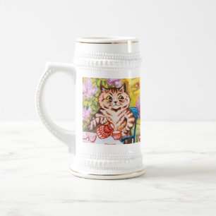 Caneca De Cerveja Cat Garden Party