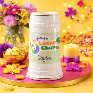 Caneca De Cerveja Cavalo da Sorte e Trevo Resfriado