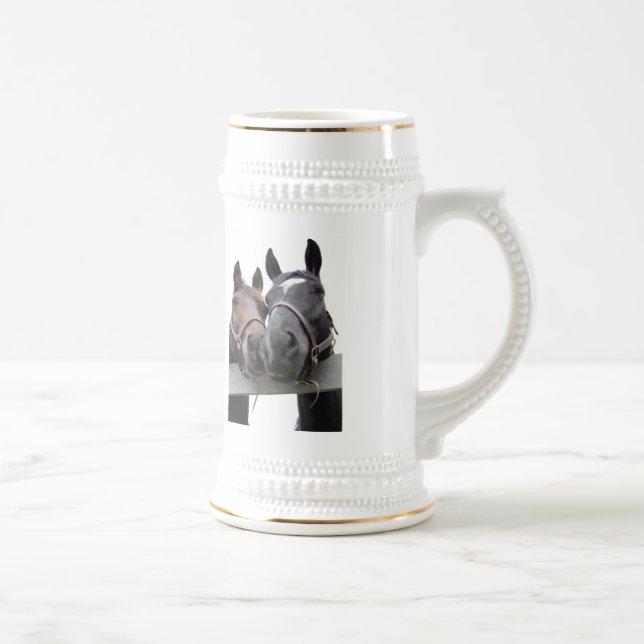 Caneca De Cerveja Cavalos apaixonados (Direita)