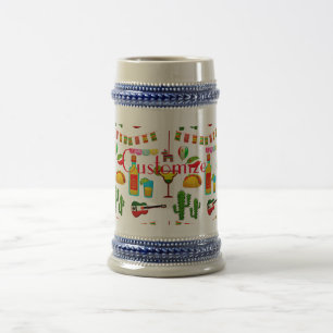 Caneca De Cerveja Celebração Cinco de Mayo Thunder_Cove
