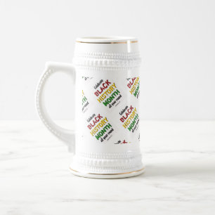 Caneca De Cerveja Celebração MÊS DE HISTÓRIA NEGRA Souvenir BHM