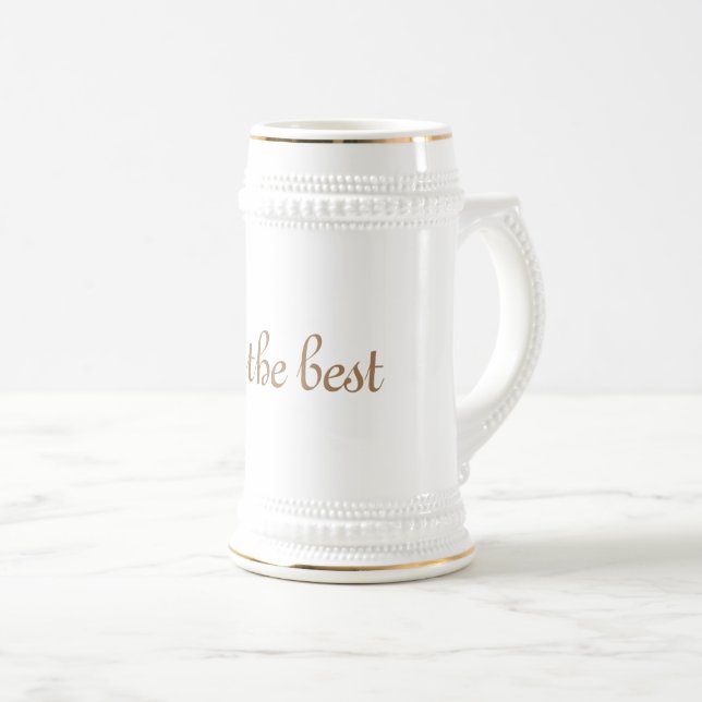 Caneca De Cerveja cerâmica tradicional (Frente Esquerda)