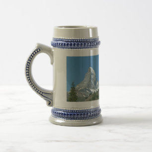 Caneca De Cerveja Cerveja de Matterhorn/Caneca de cerveja de Montanh