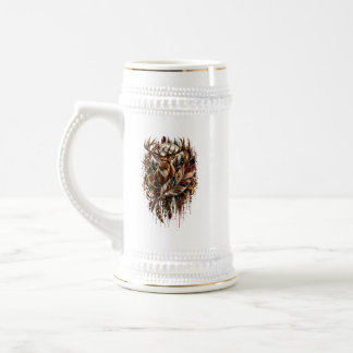 Caneca De Cerveja Cervo Tribal Boho, Sonhando com Cervo