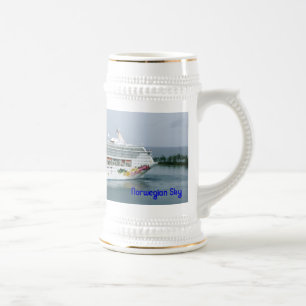 Caneca De Cerveja Céu que gira em Nassau
