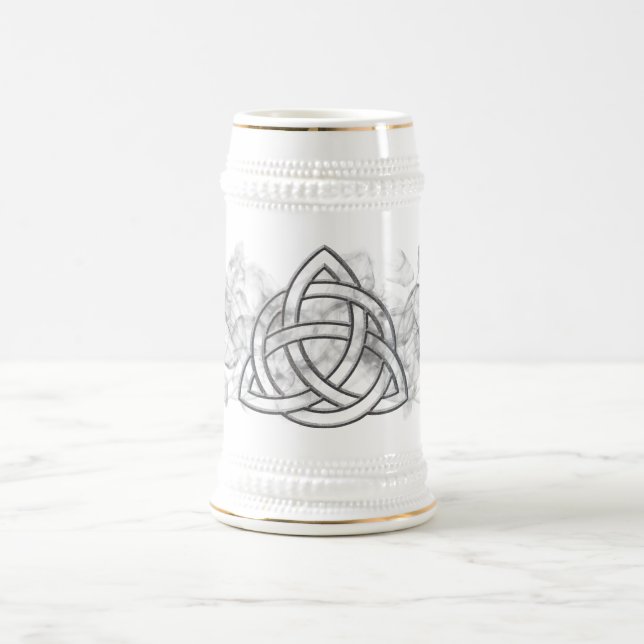 Caneca De Cerveja Chanfro de prata de Triquetra (Centro)