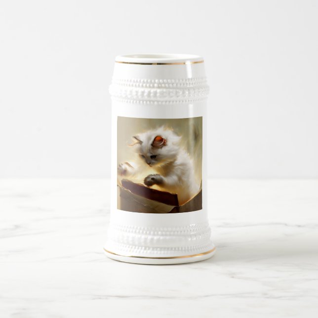 Caneca De Cerveja Chantilly-Tiffany Cat (Centro)