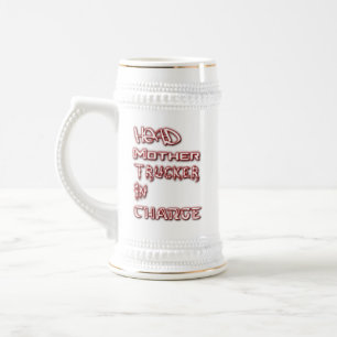 Caneca De Cerveja Chefe de Caminhoneira