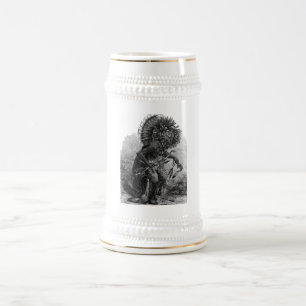 Caneca De Cerveja Chefe Mug indiano
