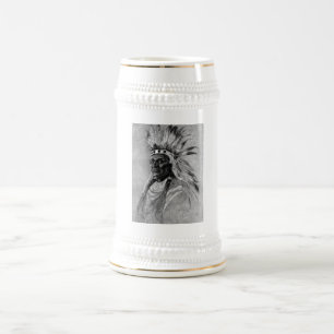 Caneca De Cerveja Chefe Mug indiano