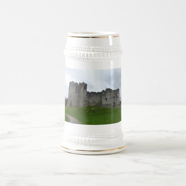 Caneca De Cerveja Chepstow Castle Wales Beer Mugs. (Centro)