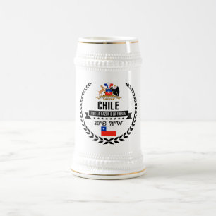 Caneca De Cerveja Chile