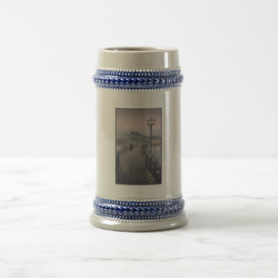 Caneca De Cerveja Chuva Crepuscular no Caminho para Shinobazu no Jap