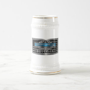Caneca De Cerveja CIB Combate Veterano-Combate à Infantryman Crachá
