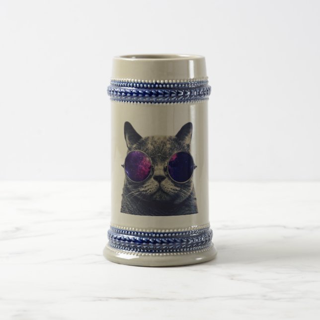 Caneca De Cerveja Cinza/Caneca de cerveja azul de 22 oz (Centro)