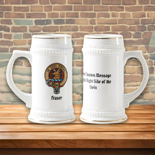 Caneca De Cerveja Clan Fraser do Lovat Crest