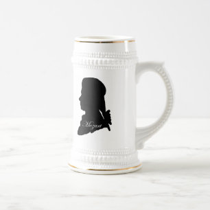Caneca De Cerveja Clarinetista Stadler e Mozart