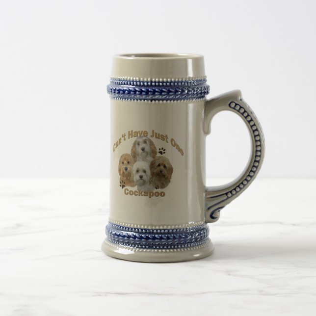 Caneca De Cerveja Cockapoo não pode ter apenas um presente (Direita)