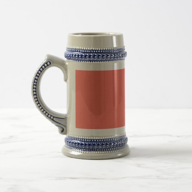Caneca De Cerveja Código hexadecimal de coral FF6F61 (Esquerda)