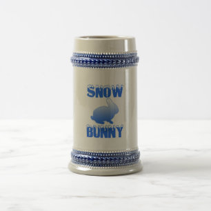 Caneca De Cerveja Coelho da neve