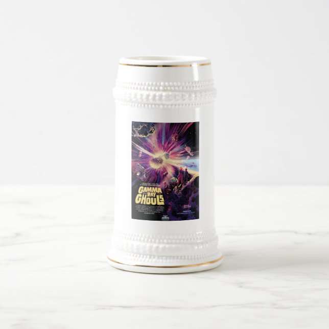 Caneca De Cerveja Colisão Cósmica de Kilonova Ray Burst Pulsares Gam (Centro)