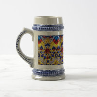 Caneca de cerveja com Design de cor romena