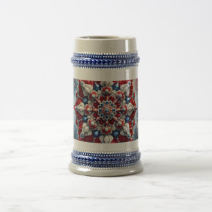 Caneca de cerveja com Design de cores norueguesas