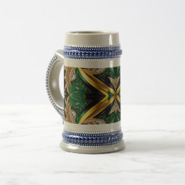 Caneca de cerveja com Design jamaicana
