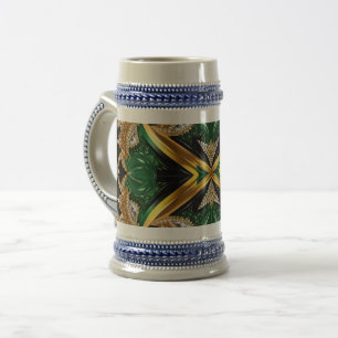 Caneca de cerveja com Design jamaicana