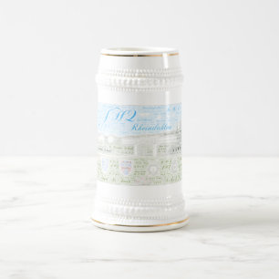 Caneca De Cerveja Comemorativa de JHQ Rheindahlen, 650 ml