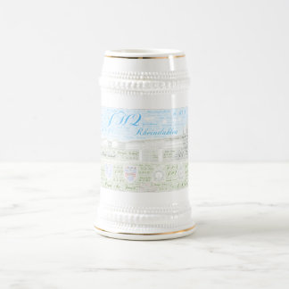 Caneca De Cerveja Comemorativa de JHQ Rheindahlen, 650 ml