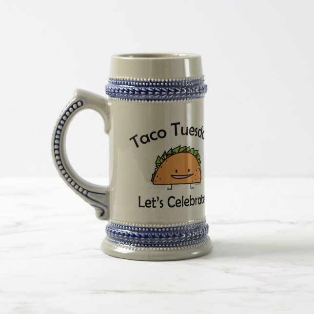Caneca De Cerveja Comida do mexicano do queijo do escudo de (Esquerda)