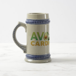 Caneca De Cerveja Comida engraçada - Avo-Cardio