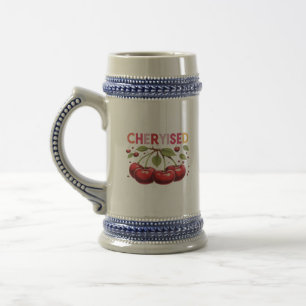 Caneca De Cerveja Comida Engraçada - Rotten e cerejeira estragados
