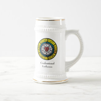 Caneca de cerveja confessional do Lutheran